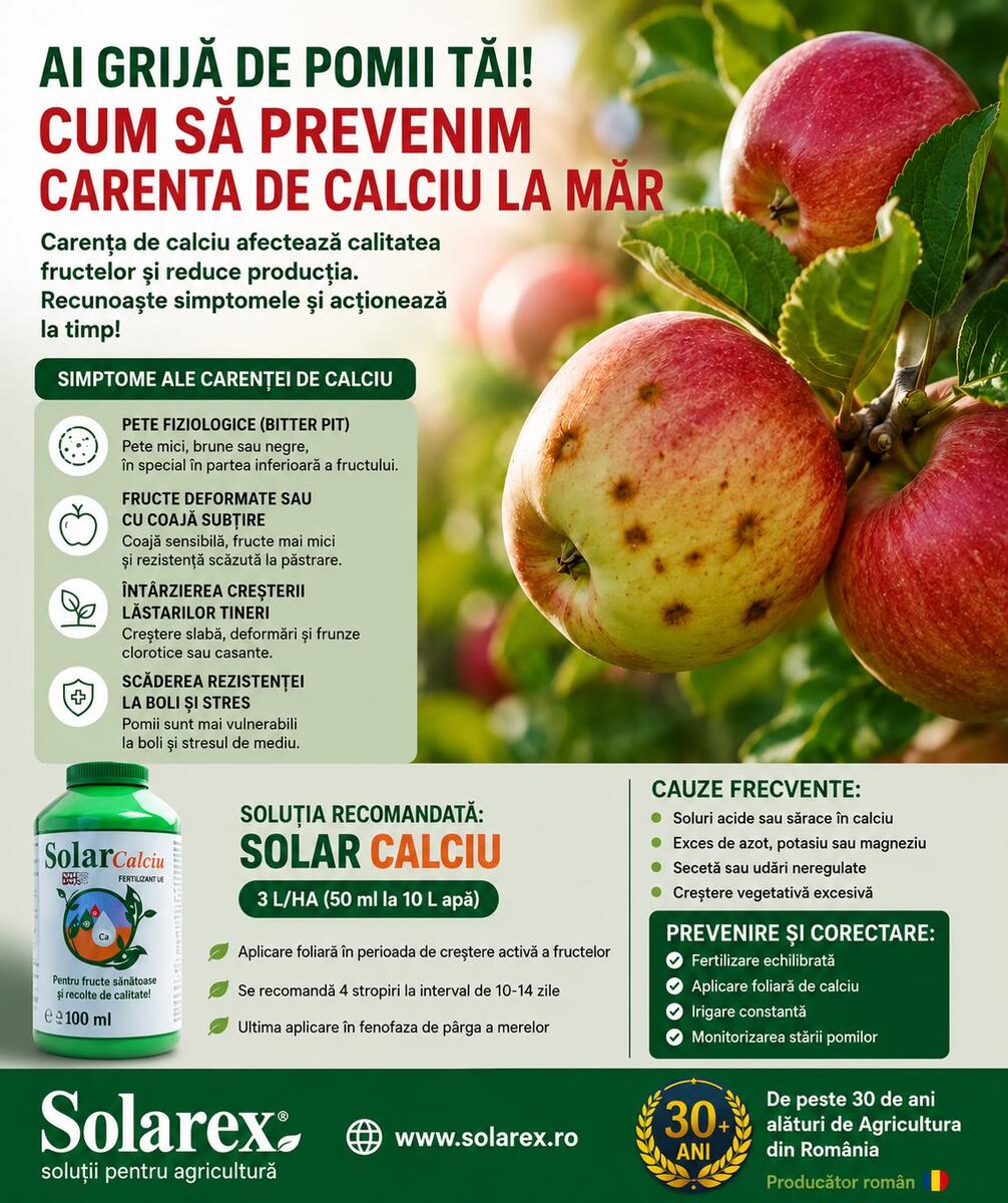 MARUL DE TOAMNA – ULTIMUL TRATAMENT INAINTE DE RECOLTARE !