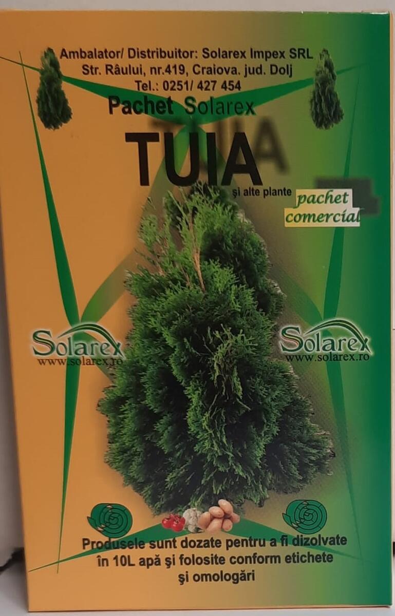 TUIA SI PLANTELE ORNAMENTALE DIN GRADINA ! TRATAMENTE EFICIENTE DE INTRETINERE !
