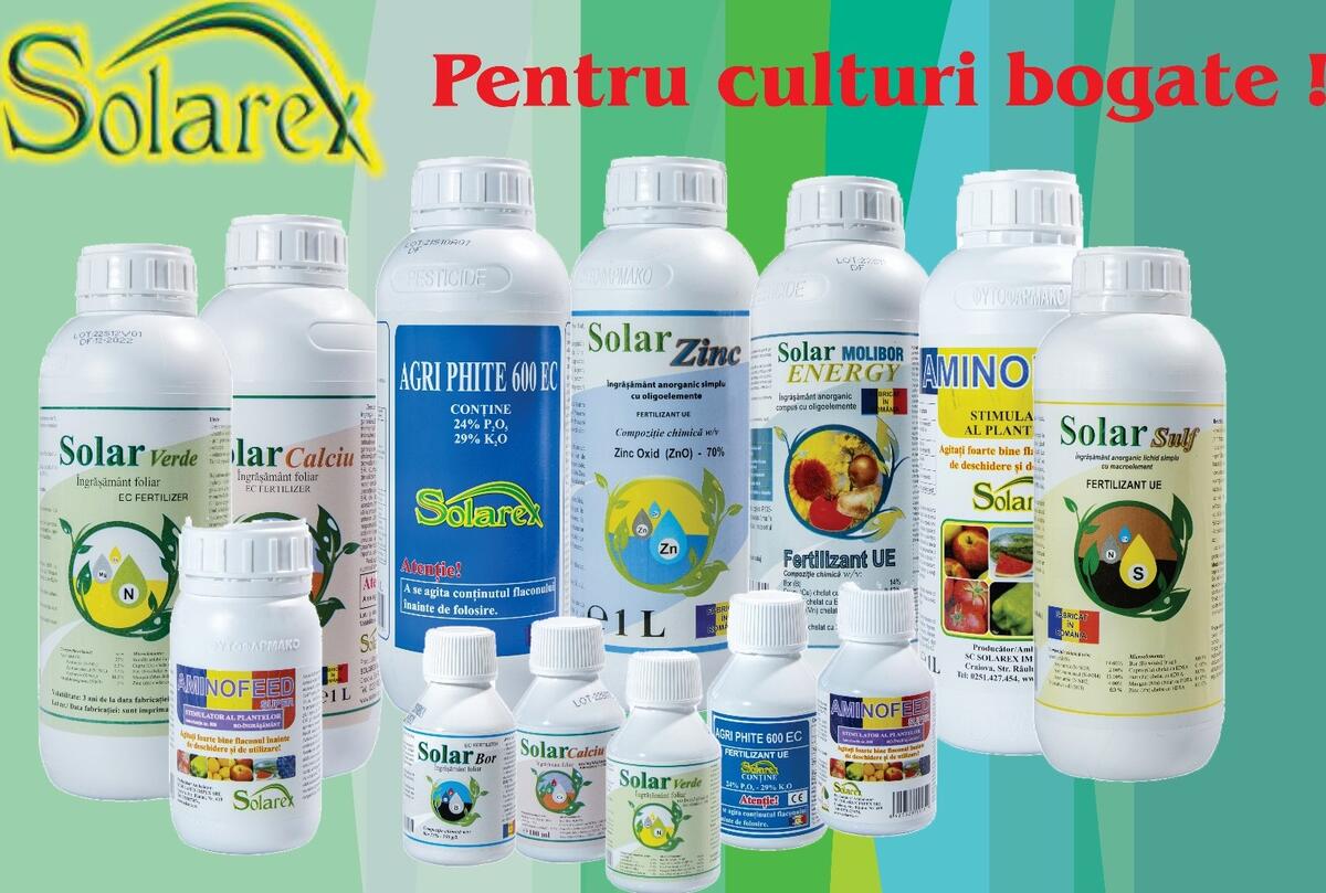 FERTILIZANTI FOLIARI PENTRU TOATE CULTURILE NOASTRE – NE ADUC RECOLTE BOGATE !